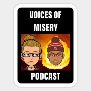 Voices of Misery Podcast Classic Logo Sticker